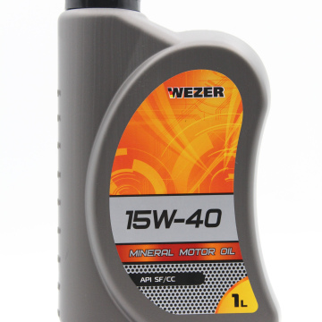 Моторное масло Wezer 15W-40 API SF/CC  1л «цена по запросу»  